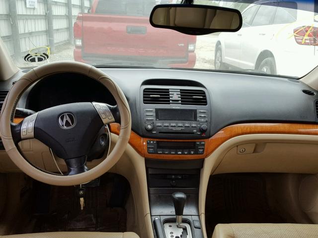 JH4CL96814C031105 - 2004 ACURA TSX BLACK photo 9