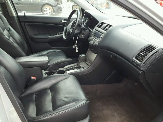 1HGCM56886A010050 - 2006 HONDA ACCORD EX SILVER photo 5