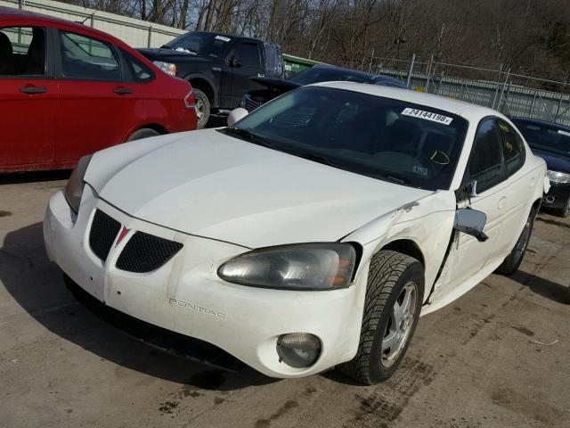 2G2WP522X41306235 - 2004 PONTIAC GRAND PRIX WHITE photo 2