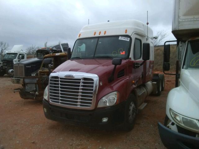 1FUJGHDV0DLFF4669 - 2013 FREIGHTLINER CASCADIA 1 TWO TONE photo 2