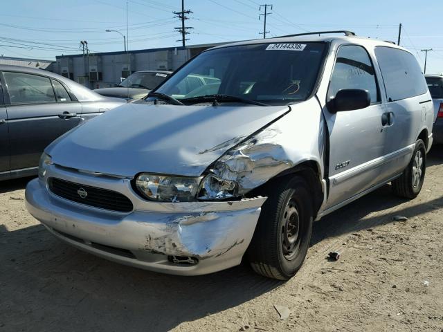 4N2XN11T9XD826649 - 1999 NISSAN QUEST SE SILVER photo 2