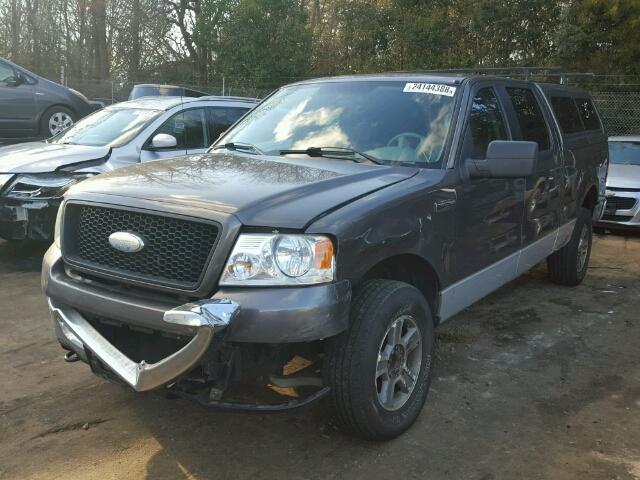 1FTPW14V56FB67890 - 2006 FORD F150 SUPER CHARCOAL photo 2