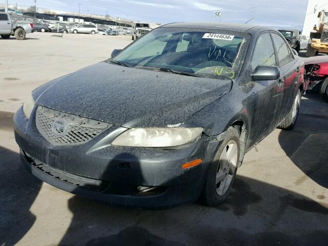 1YVFP80C745N35683 - 2004 MAZDA 6 I CHARCOAL photo 2