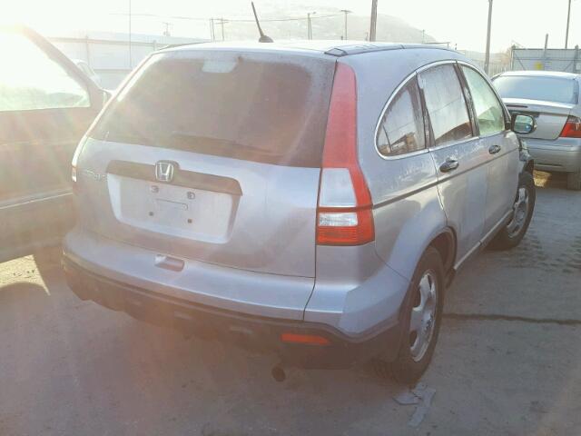 JHLRE38358C022968 - 2008 HONDA CR-V LX SILVER photo 4