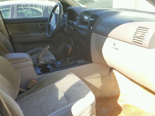 KNDJC733865591734 - 2006 KIA SORENTO EX BLUE photo 5