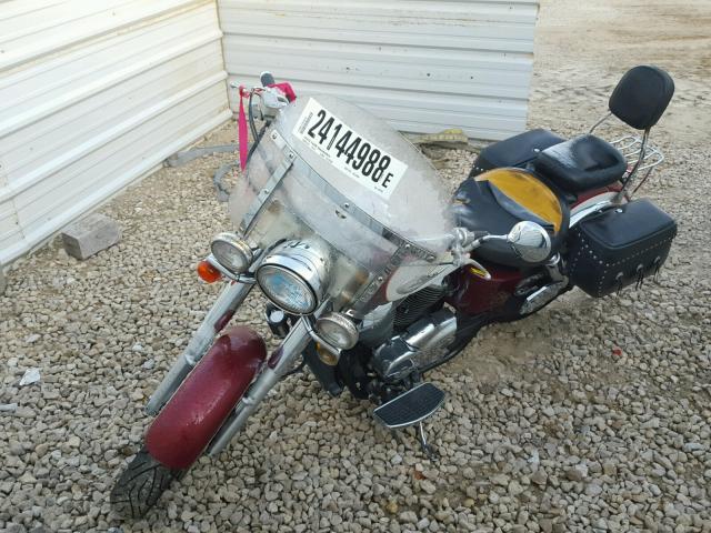 JH2RC44611M452268 - 2001 HONDA VT750 CD2 勃艮第红 照片 2