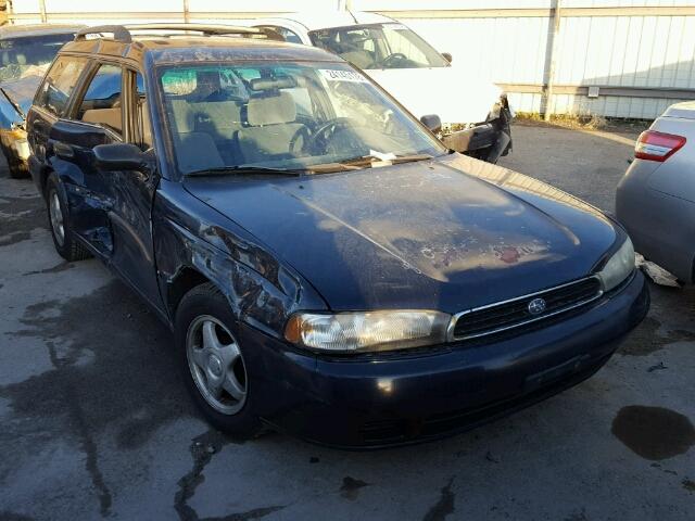 4S3BK4358V7309716 - 1997 SUBARU LEGACY L GREEN photo 1