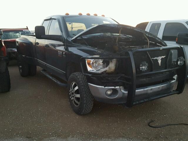 3D7MX48A97G830120 - 2007 DODGE RAM 3500 S BLACK photo 1