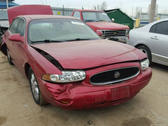 1G4HR54KX4U132436 - 2004 BUICK LESABRE LI RED photo 1