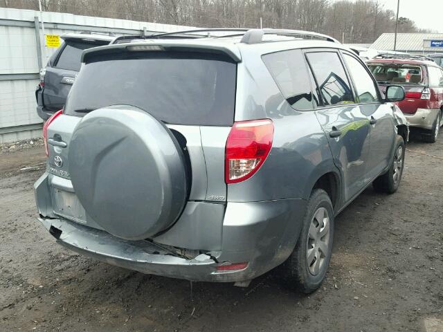 JTMBD33VX75072052 - 2007 TOYOTA RAV4 GREEN photo 4