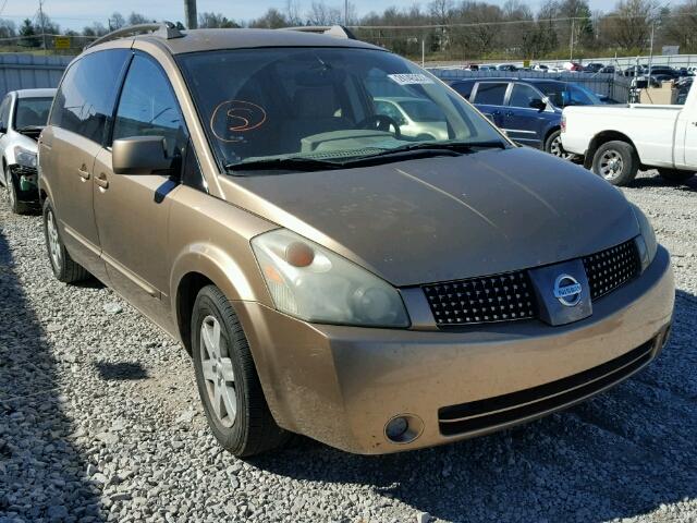 5N1BV28U34N300620 - 2004 NISSAN QUEST BEIGE photo 1