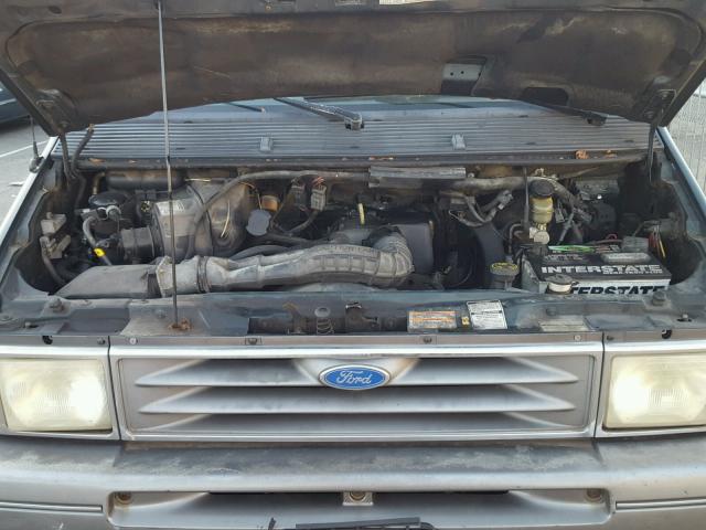 1FMCA11UXRZA11383 - 1994 FORD AEROSTAR GREEN photo 7