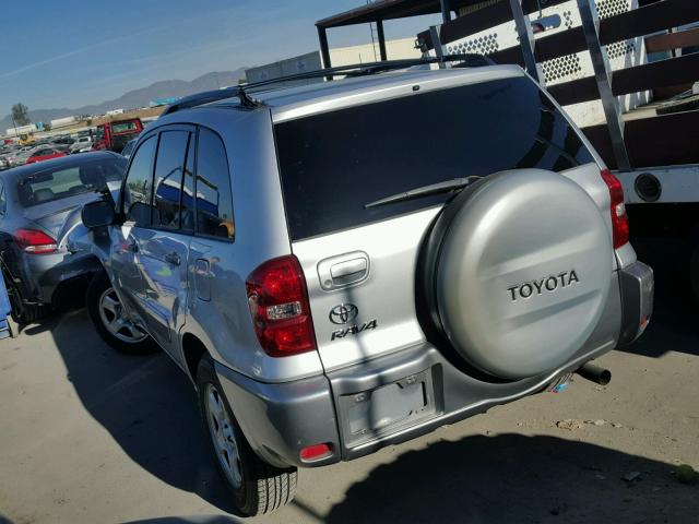 JTEGD20V240004949 - 2004 TOYOTA RAV4 SILVER photo 3