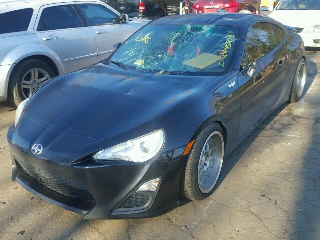 JF1ZNAA15D1718221 - 2013 TOYOTA SCION FR-S შავი ფოტო 2