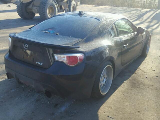 JF1ZNAA15D1718221 - 2013 TOYOTA SCION FR-S შავი ფოტო 4
