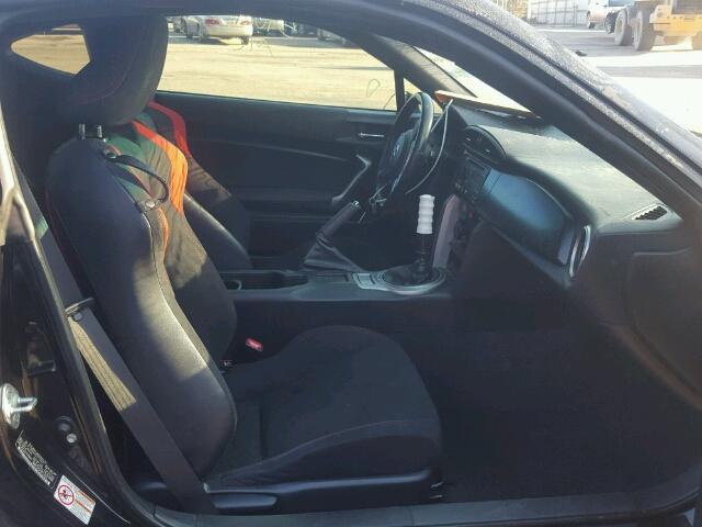 JF1ZNAA15D1718221 - 2013 TOYOTA SCION FR-S შავი ფოტო 5