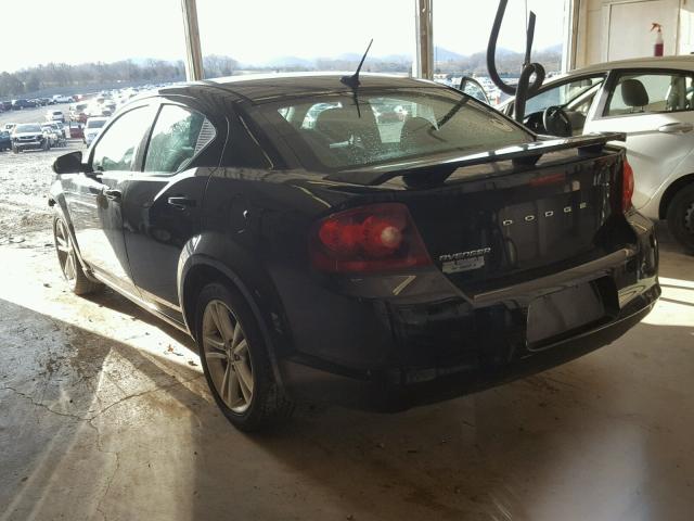 1C3CDZAB4EN130206 - 2014 DODGE AVENGER SE 黑色 照片 3