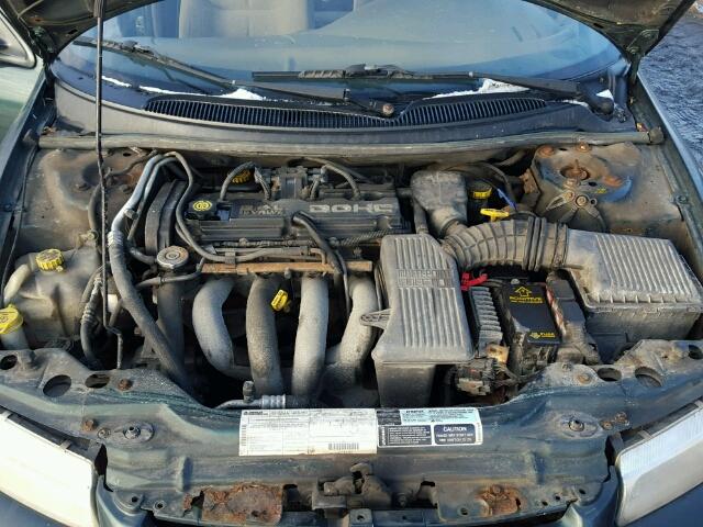 1B3EJ46X3XN678674 - 1999 DODGE STRATUS GREEN photo 7