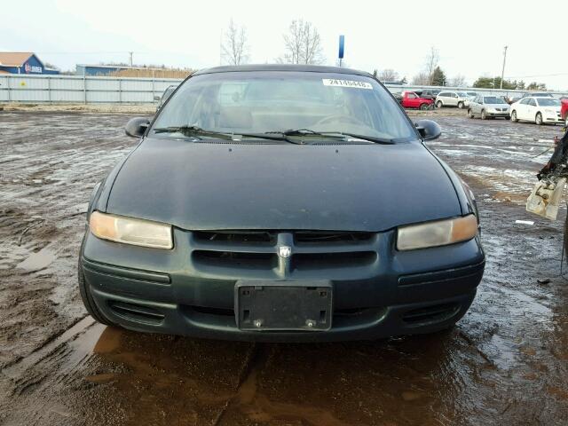 1B3EJ46X3XN678674 - 1999 DODGE STRATUS GREEN photo 9