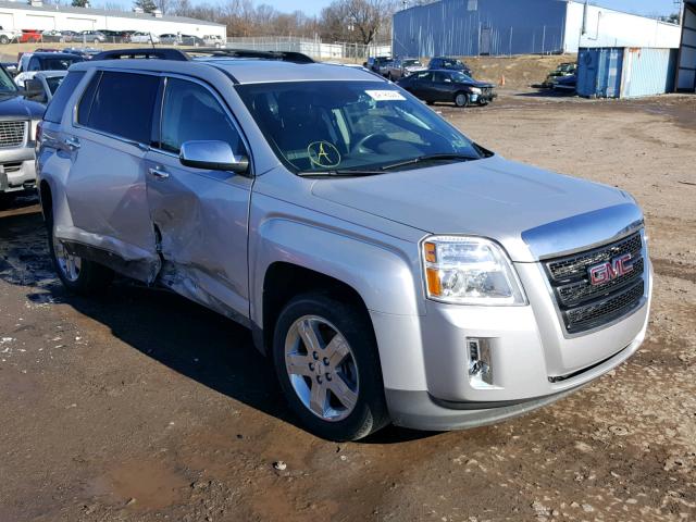 2GKFLVE35D6308543 - 2013 GMC TERRAIN SL SILVER photo 1