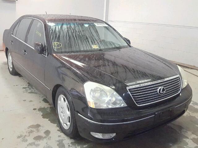 JTHBN30F410003158 - 2001 LEXUS LS 430 BLACK photo 1