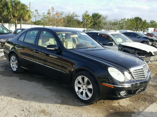 WDBUF56X69B376204 - 2009 MERCEDES-BENZ E 350 BLACK photo 1