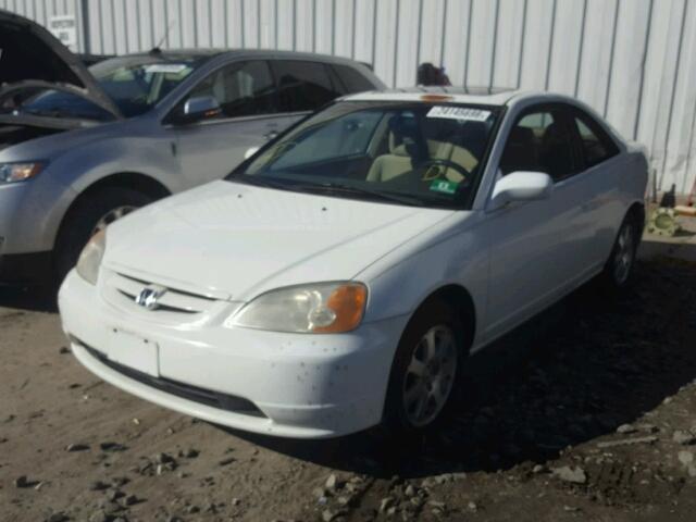 1HGEM22943L080408 - 2003 HONDA CIVIC EX თეთრი ფოტო 2