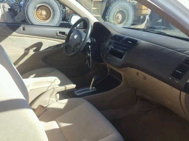 1HGEM22943L080408 - 2003 HONDA CIVIC EX თეთრი ფოტო 5