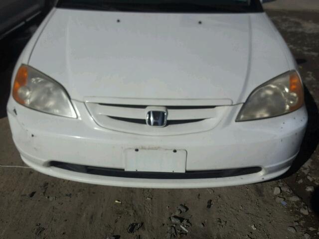 1HGEM22943L080408 - 2003 HONDA CIVIC EX თეთრი ფოტო 9