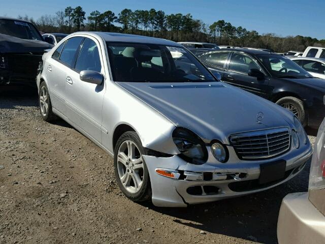 WDBUF56J16A851027 - 2006 MERCEDES-BENZ E 350 SILVER photo 1