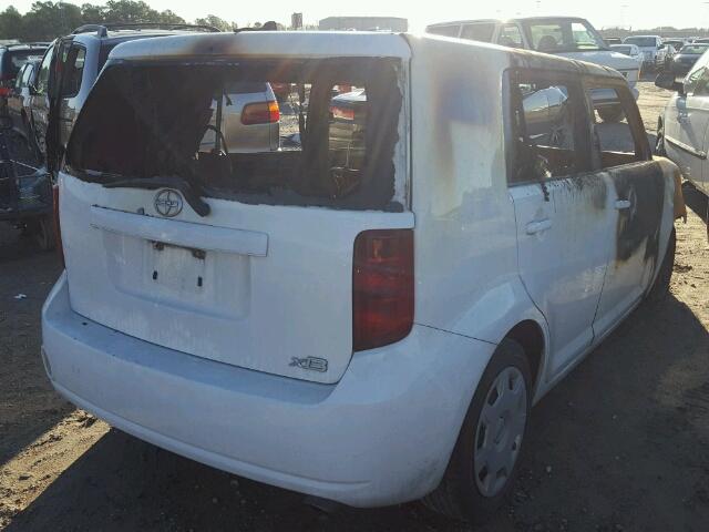 JTLKE50E591090941 - 2009 TOYOTA SCION XB WHITE photo 4