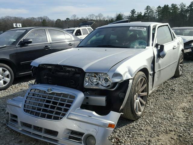 2C3LA73W36H252949 - 2006 CHRYSLER 300C SRT-8 SILVER photo 2