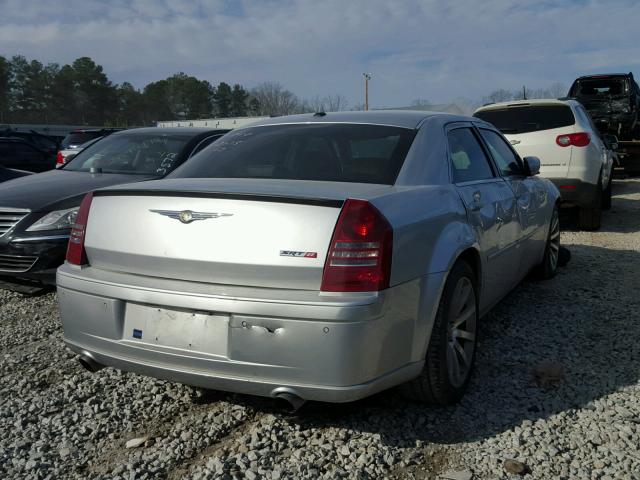 2C3LA73W36H252949 - 2006 CHRYSLER 300C SRT-8 SILVER photo 4