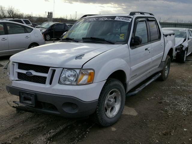 1FMZU77E42UD39700 - 2002 FORD EXPLORER S WHITE photo 2