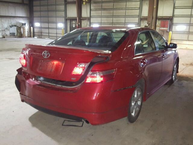 4T1BE46KX7U131364 - 2007 TOYOTA CAMRY NEW RED photo 4