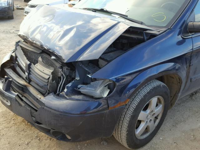 2D4GP44LX6R765465 - 2006 DODGE GRAND CARA BLUE photo 9