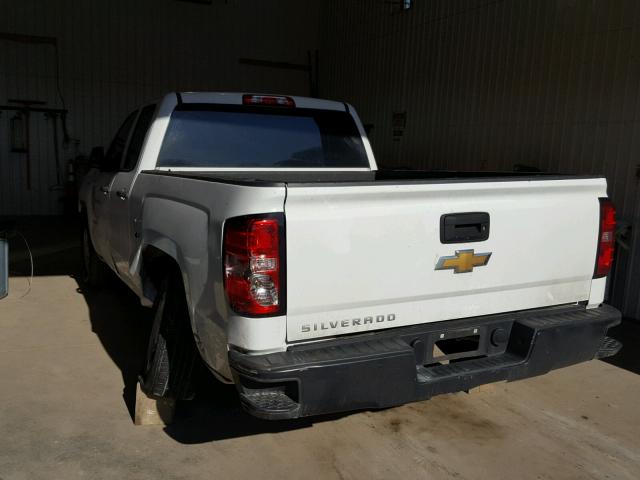 1GCRCPEH3FZ237141 - 2015 CHEVROLET SILVERADO WHITE photo 3