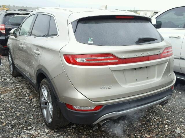 5LMCJ2A95FUJ13133 - 2015 LINCOLN MKC 棕色 照片 3