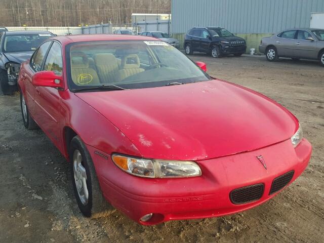 1G2WJ52K8WF207085 - 1998 PONTIAC GRAND PRIX RED photo 1