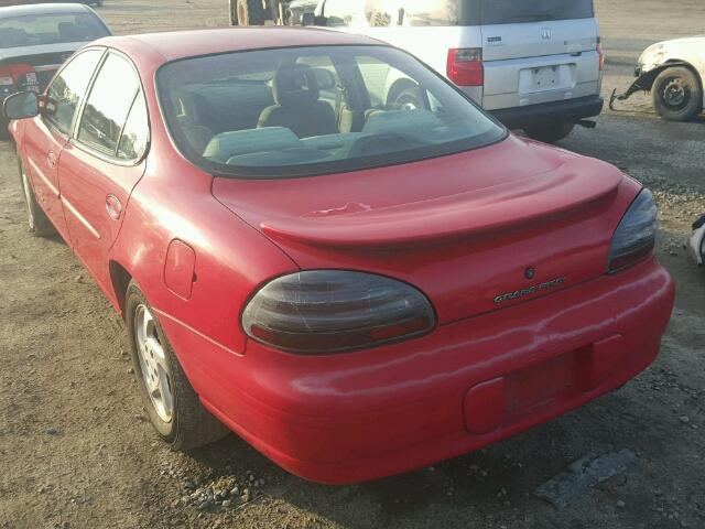 1G2WJ52K8WF207085 - 1998 PONTIAC GRAND PRIX RED photo 3