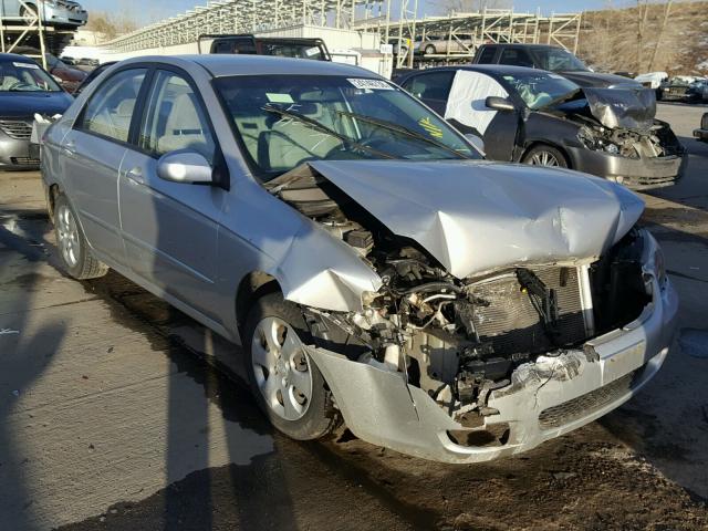 KNAFE221995633543 - 2009 KIA SPECTRA EX SILVER photo 1