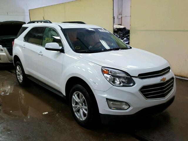 2GNALCEK7H1562279 - 2017 CHEVROLET EQUINOX LT WHITE photo 1