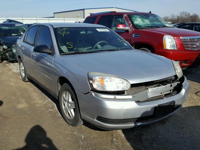 1G1ZT54865F182182 - 2005 CHEVROLET MALIBU LS SILVER photo 1