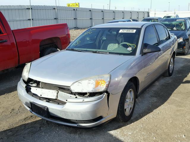 1G1ZT54865F182182 - 2005 CHEVROLET MALIBU LS SILVER photo 2