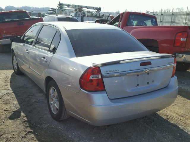 1G1ZT54865F182182 - 2005 CHEVROLET MALIBU LS SILVER photo 3