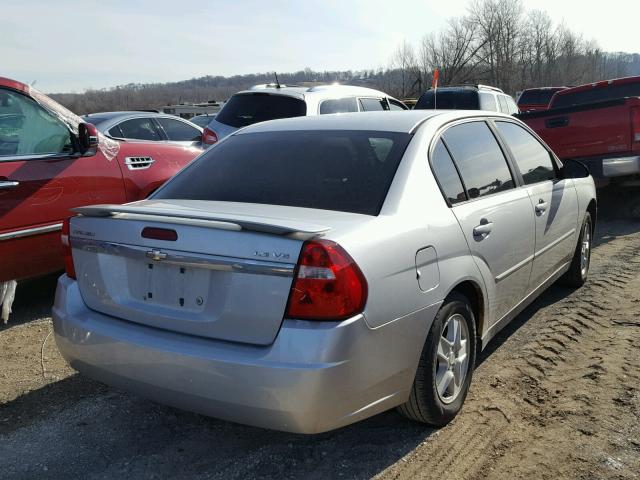 1G1ZT54865F182182 - 2005 CHEVROLET MALIBU LS SILVER photo 4