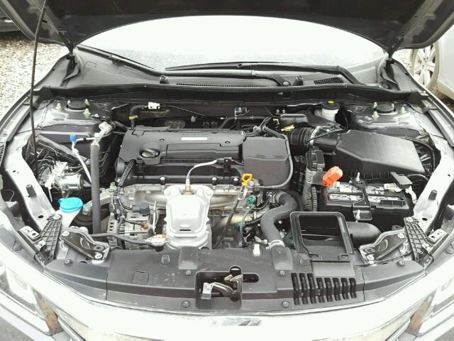 1HGCR2F37HA052569 - 2017 HONDA ACCORD LX CHARCOAL photo 7