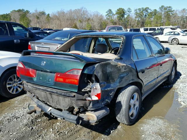 1HGCG1659XA039158 - 1999 HONDA ACCORD EX GREEN photo 4