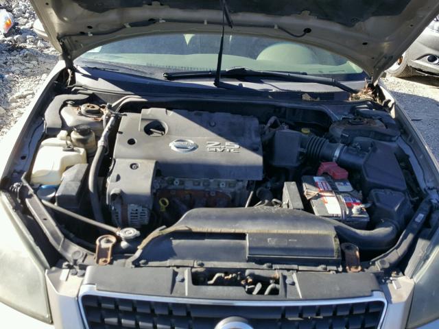 1N4AL11D76N422786 - 2006 NISSAN ALTIMA S GOLD photo 7