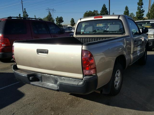 5TENX22N28Z574004 - 2008 TOYOTA TACOMA GOLD photo 4